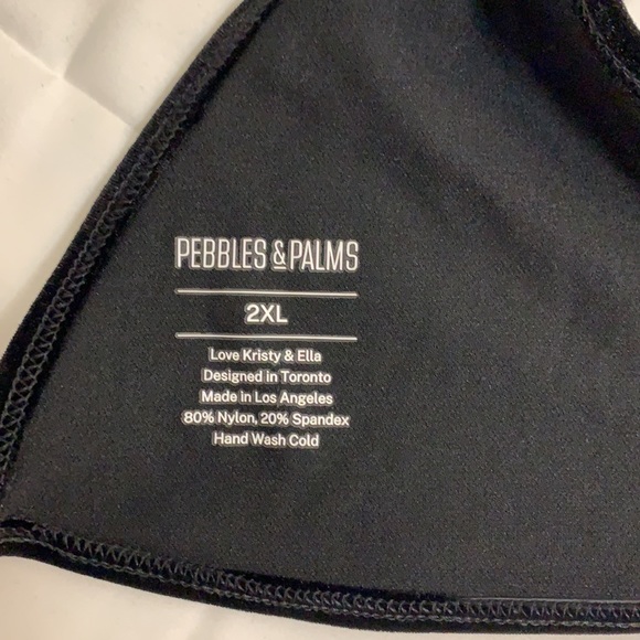 PEBBLES & PALMS
THE ELLA - DELUXE VELVET BIKINI TOP 2XL - Picture 4 of 5